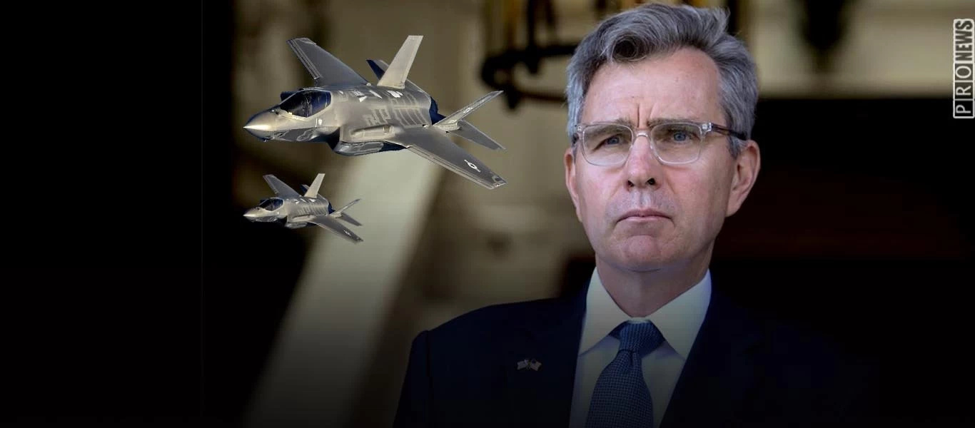 «Πολυετής διαδικασία η απόκτηση F-35 από την Ελλάδα» λέει ο Τ.Πάιατ - Επιβεβαιώνει την άρνηση εσπευσμένης πώλησης F-35